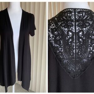 Apt‎ 9 Cardigan Black Size Small NWOT